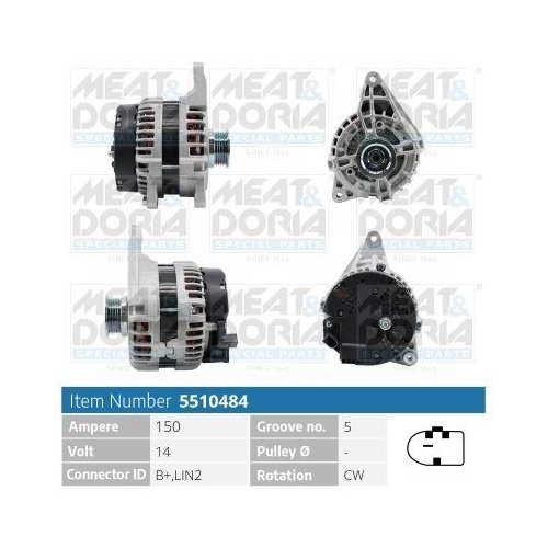 MEAT & DORIA Generator 5510484