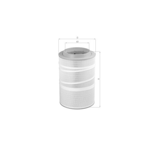 MAHLE Luftfilter LX 1278