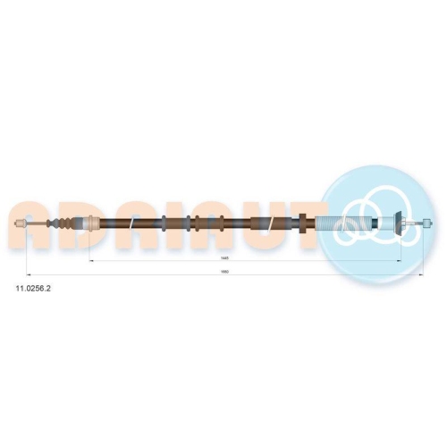 ADRIAUTO Seilzug, Feststellbremse 11.0256.2