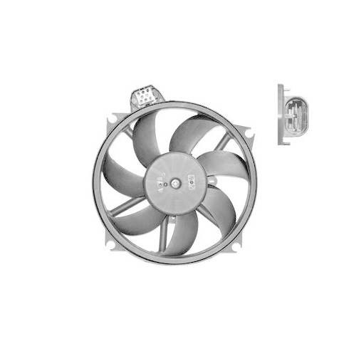 VAN WEZEL L&uuml;fter, Motork&uuml;hlung 4377747