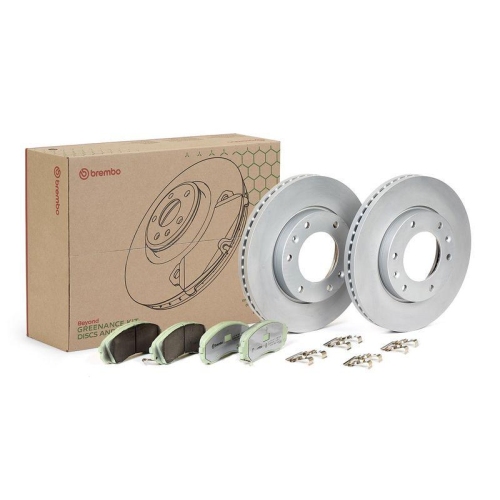 BREMBO Bremsensatz, Scheibenbremse BEYOND LINE - Greenance KT 10 019