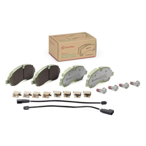 BREMBO Bremsbelagsatz, Scheibenbremse BEYOND LINE - Greenance P 24 171G