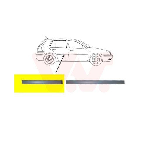VAN WEZEL Zier-/Schutzleiste, T&uuml;r 5888406