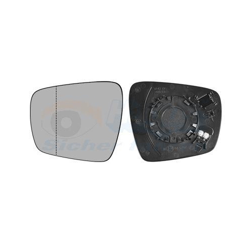 VAN WEZEL Spiegelglas, Au&szlig;enspiegel * HAGUS * 4424837