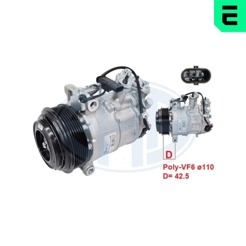 ERA Kompressor, Klimaanlage 670199