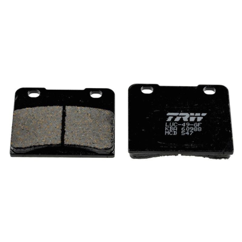 TRW Bremsbelagsatz, Scheibenbremse Organic Allround MCB547