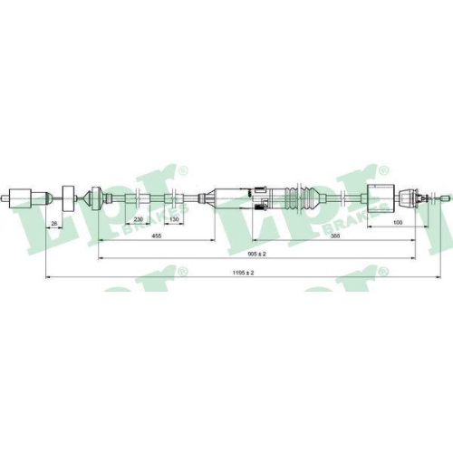 LPR Seilzug, Kupplungsbet&auml;tigung