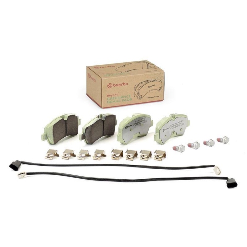 BREMBO Bremsbelagsatz, Scheibenbremse BEYOND LINE - Greenance P 24 187G