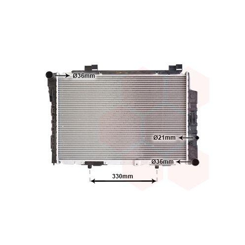 VAN WEZEL K&uuml;hler, Motork&uuml;hlung 30002234