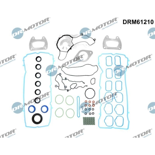 Dr.Motor Automotive Dichtungssatz, Zylinderkopf DRM61210