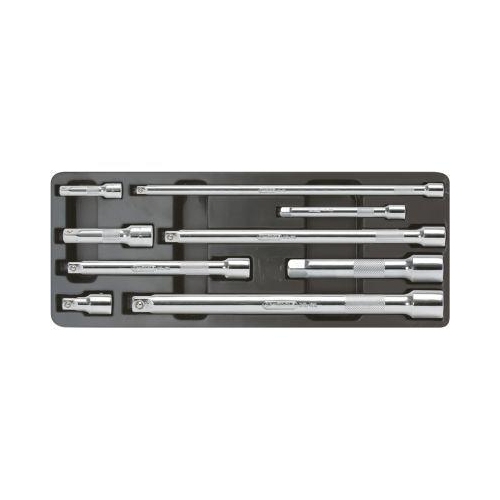 KS Tools CHROMEplus Verl&auml;ngerungs-Satz mit Verriegelung, 9-tlg 918.0007