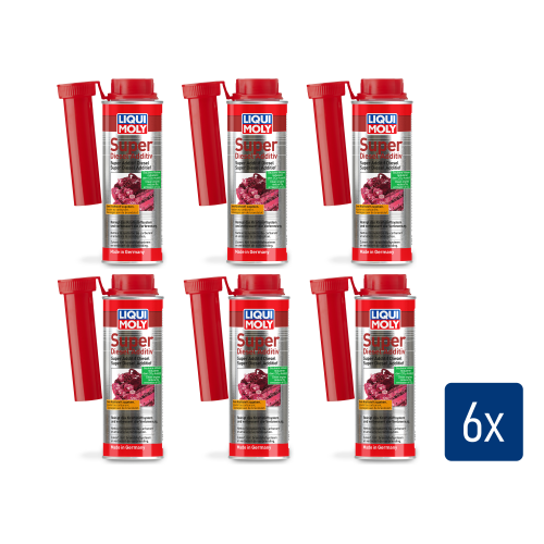 6x Liqui Moly Super Diesel Additiv 250 ml Dose - Art.-Nr. 5120
