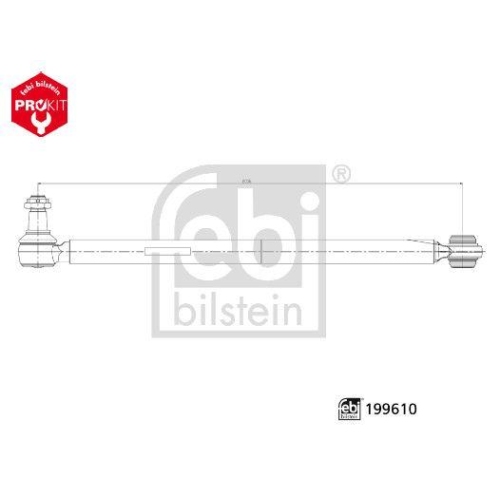 FEBI BILSTEIN Lenkstange ProKit 199610
