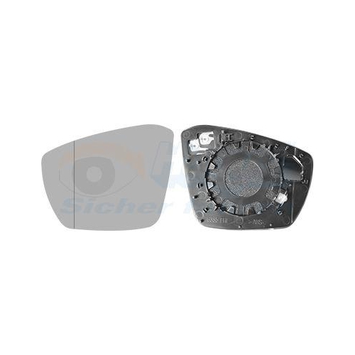 VAN WEZEL Spiegelglas, Au&szlig;enspiegel * HAGUS * 5710837