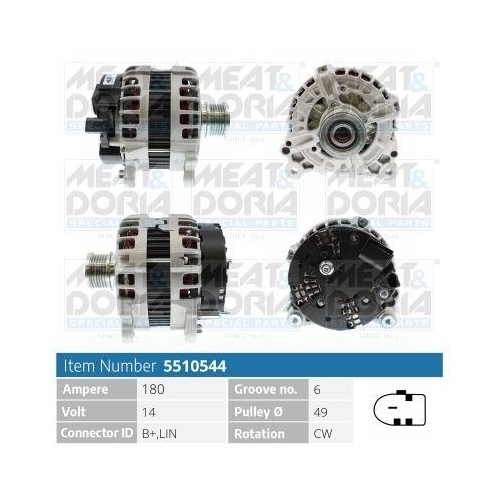 MEAT & DORIA Generator 5510544