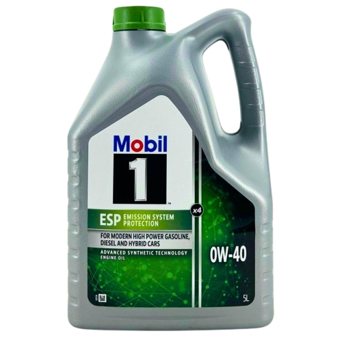 Mobil 1 ESP X4 0W-40 Motor&ouml;l 5 Liter Porsche C40 A40 MB 229.51 229.51 C3 API SP