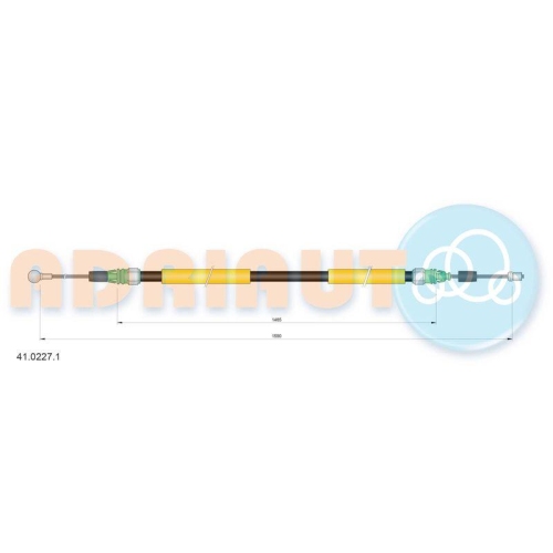 ADRIAUTO Seilzug, Feststellbremse 41.0227.1
