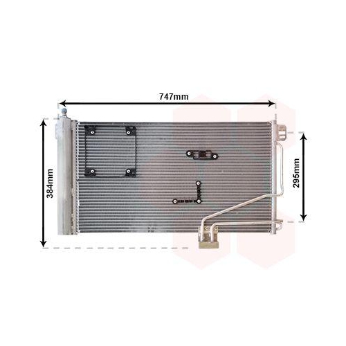 VAN WEZEL Kondensator, Klimaanlage 30015298