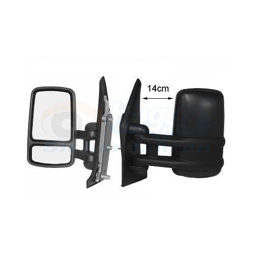 VAN WEZEL Au&szlig;enspiegel * HAGUS * 4391812