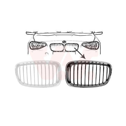 VAN WEZEL K&uuml;hlergitter 0633515