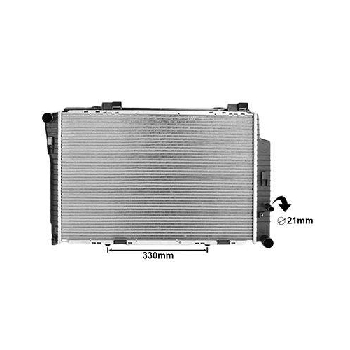 VAN WEZEL K&uuml;hler, Motork&uuml;hlung 30002235