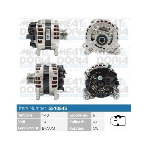 MEAT & DORIA Generator 5510545