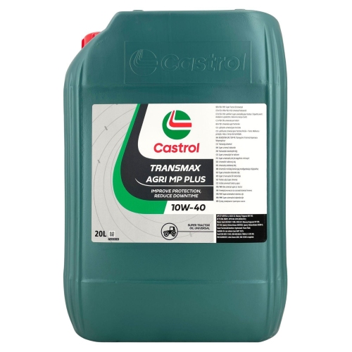 20 L +AH Castrol Transmax Agri MP Plus 10W-40 / ersetzt Aral Traktoral / STOU