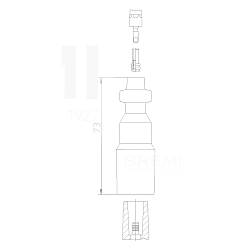 BREMI Stecker, Z&uuml;ndspule 13550