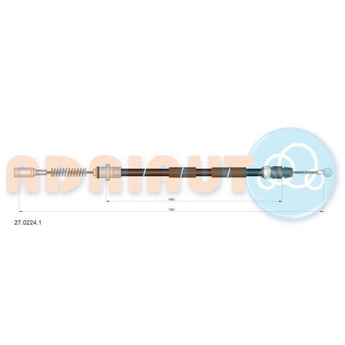 ADRIAUTO Seilzug, Feststellbremse 27.0224.1