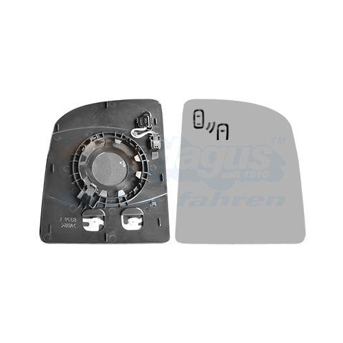 VAN WEZEL Spiegelglas, Au&szlig;enspiegel * HAGUS * 5792836