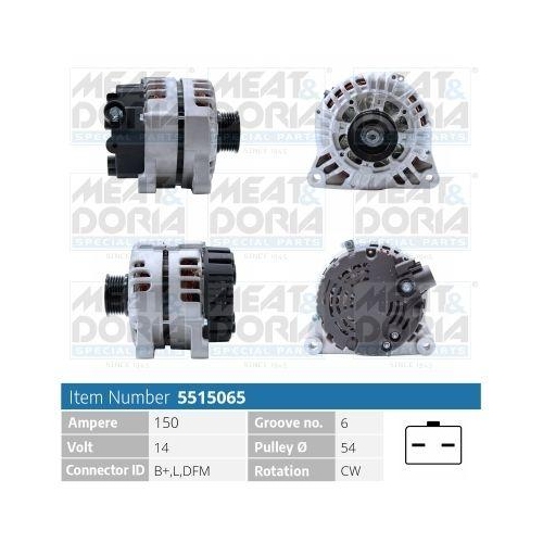 MEAT & DORIA Generator 5515065