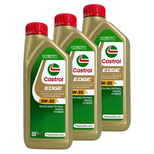Castrol Ford Motor&ouml;l 5W-30 Edge LL ACEA C3, BMW Longlife04, MB Approval 3 Liter