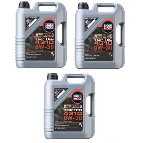 Liqui Moly Top Tec 4310 Motoröl 0W-30, 15-Liter, ACEA C2, B71 2312 - 3736