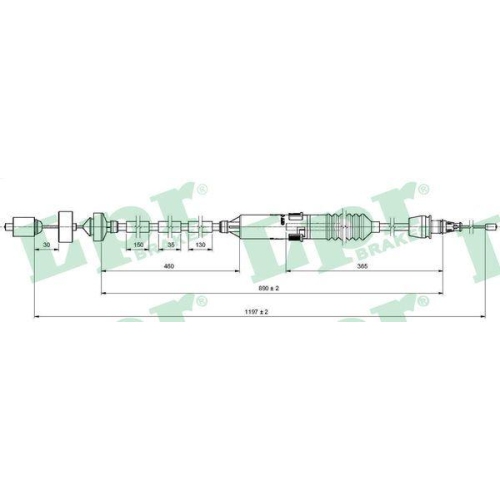 LPR Seilzug, Kupplungsbet&auml;tigung