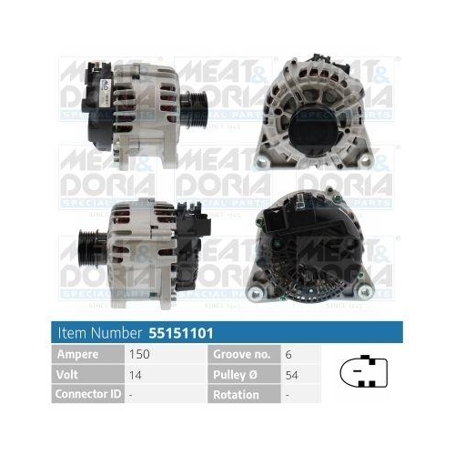 MEAT & DORIA Generator 55151101