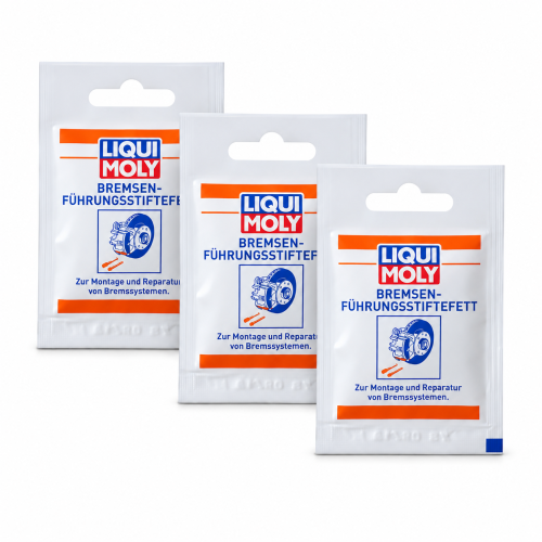 3 St&uuml;ck Bremsenf&uuml;hrungsstiftefett LIQUI MOLY 21204 - 5 Gramm