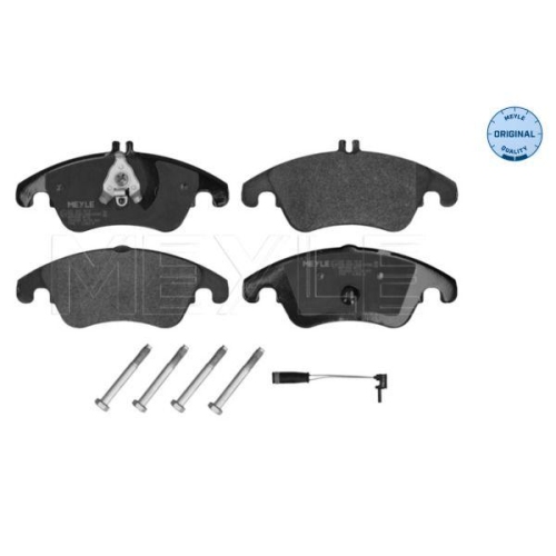 MEYLE Bremsbelagsatz, Scheibenbremse MEYLE-ORIGINAL: True to OE. 025 243 1019