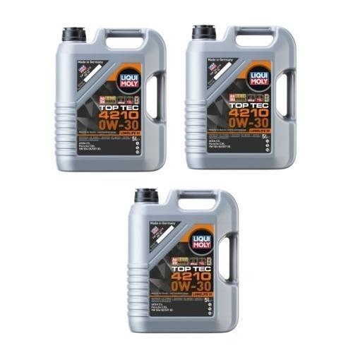 LIQUI MOLY Top Tec 4210 Motoröl 0W-30 15-Liter VW 504 00 / 507 00 / C30 - 21605