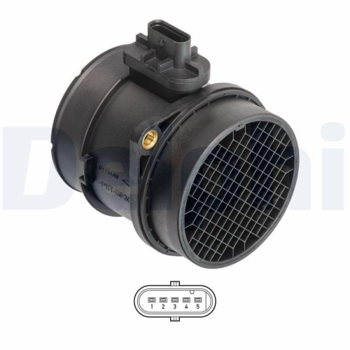 DELPHI Luftmassenmesser AF10770-12B1