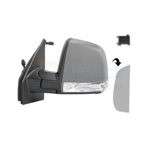 VAN WEZEL Au&szlig;enspiegel * HAGUS * 1639813