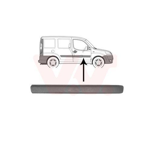 VAN WEZEL Zier-/Schutzleiste, T&uuml;r 1637428