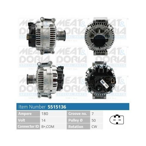 MEAT & DORIA Generator 5515136