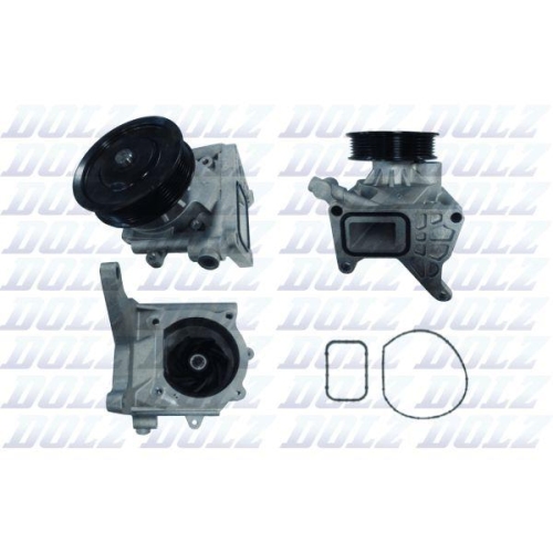 DOLZ Wasserpumpe, Motork&uuml;hlung