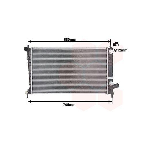 VAN WEZEL K&uuml;hler, Motork&uuml;hlung 47002035
