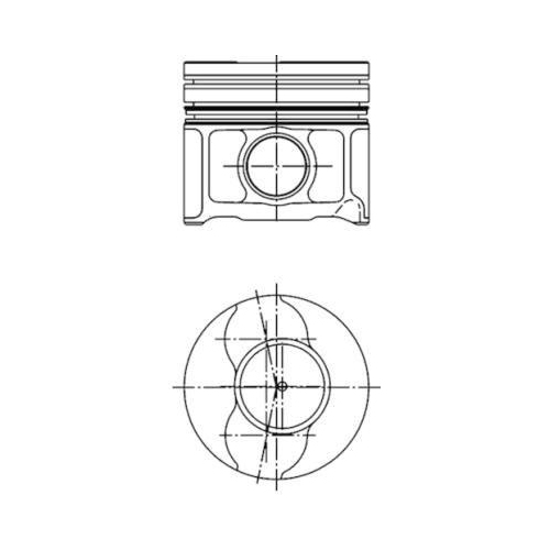 KOLBENSCHMIDT Kolben 41795610