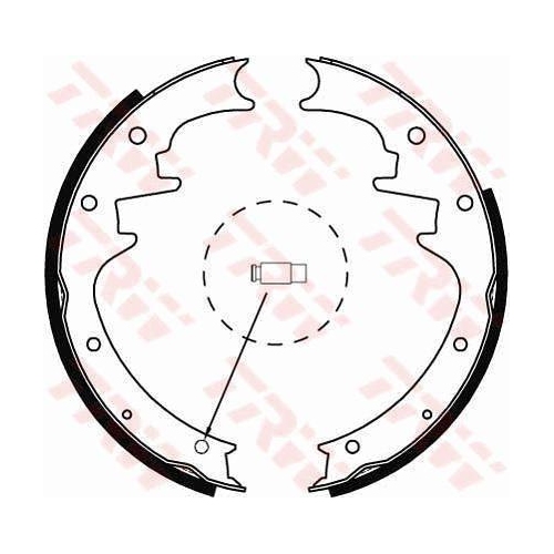 TRW Bremsbackensatz GS8444