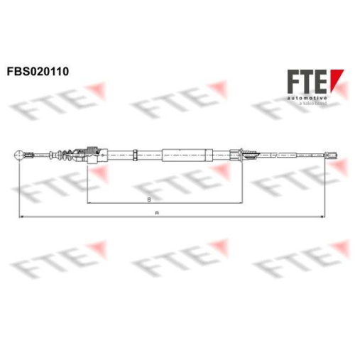 FTE Seilzug, Feststellbremse 9250015