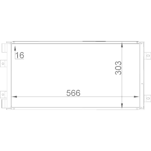 MAHLE Kondensator, Klimaanlage BEHR AC 320 000S