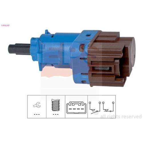 EPS Bremslichtschalter Made in Italy - OE Equivalent