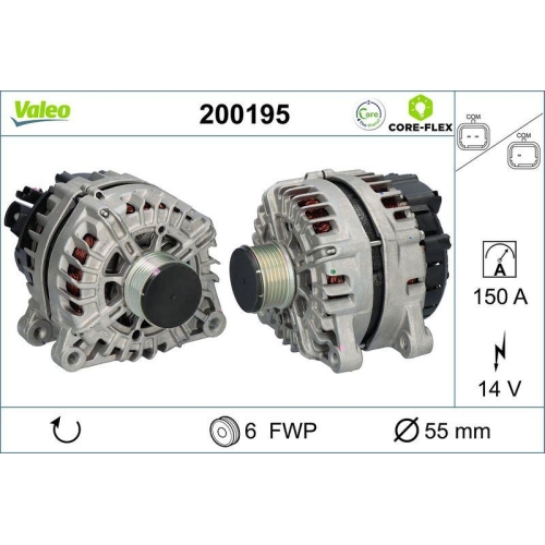 VALEO Generator VALEO CORE-FLEX